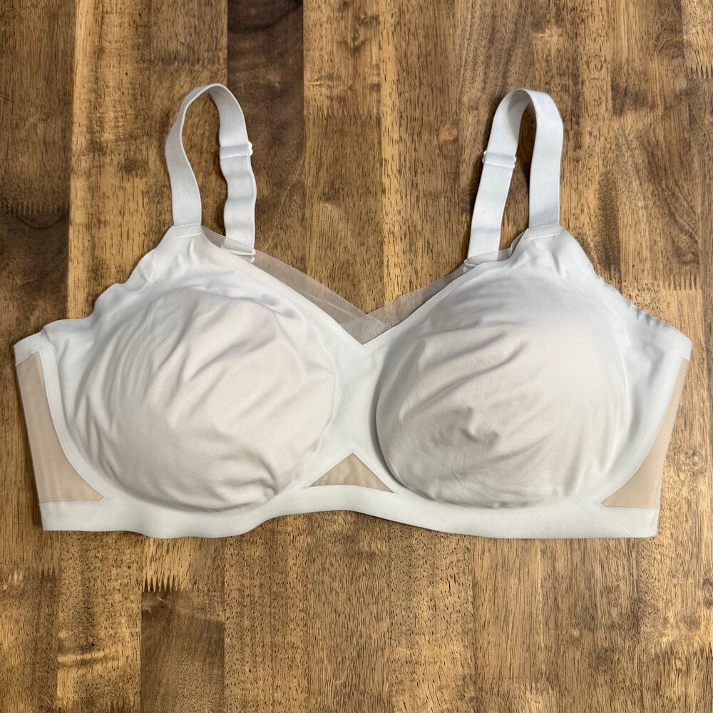 Honeylove CrossOver Wireless Intimates Bra Adjustable White Women Size 3X+ Plus - Picture 8 of 8